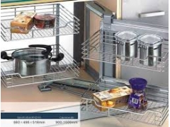 Giá góc liên hoàn giảm chấn ,inox nan vuông 304 cao cấp 